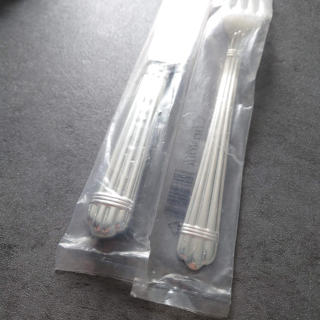 クリストフル アリア テーブルナイフ テーブルフォーク 未開封 2点