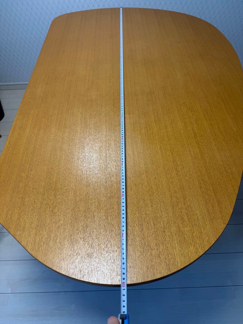 SHUNO 変形ダイニングテーブル 150cm ナチュラル