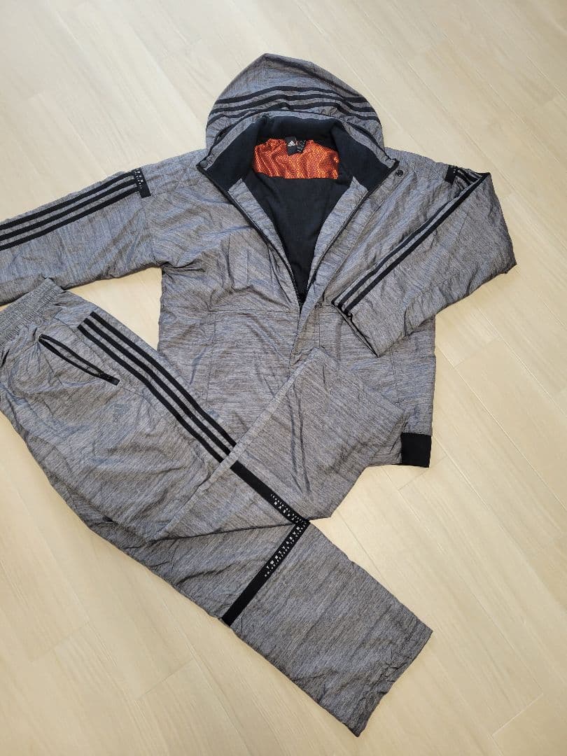 adidas ウインドブレーカー（ジャージ）セットアップ2着セット L・Mサイズ