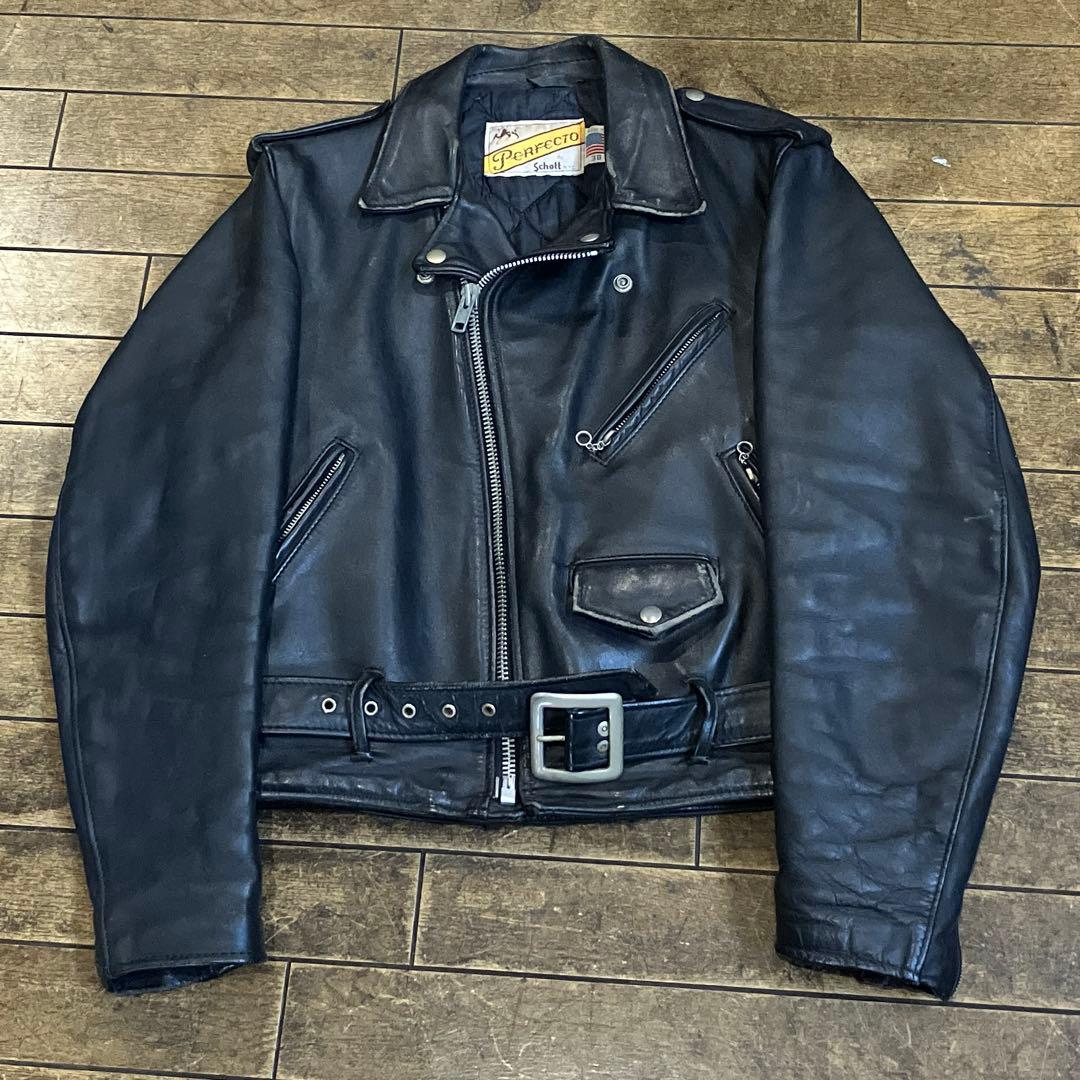 schott 613 80s サイズ　38 ワンスター　星欠品