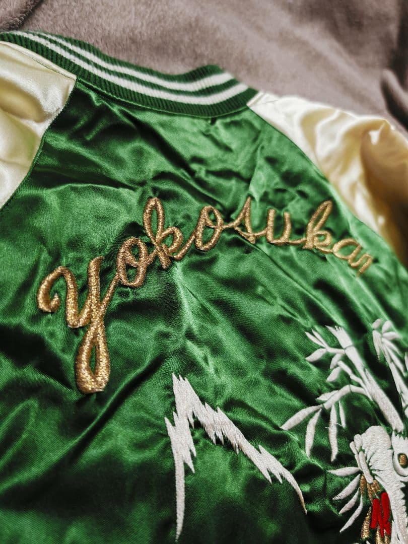 プリンス商会 虎龍 日本製 handmade スカジャン unisex サテン