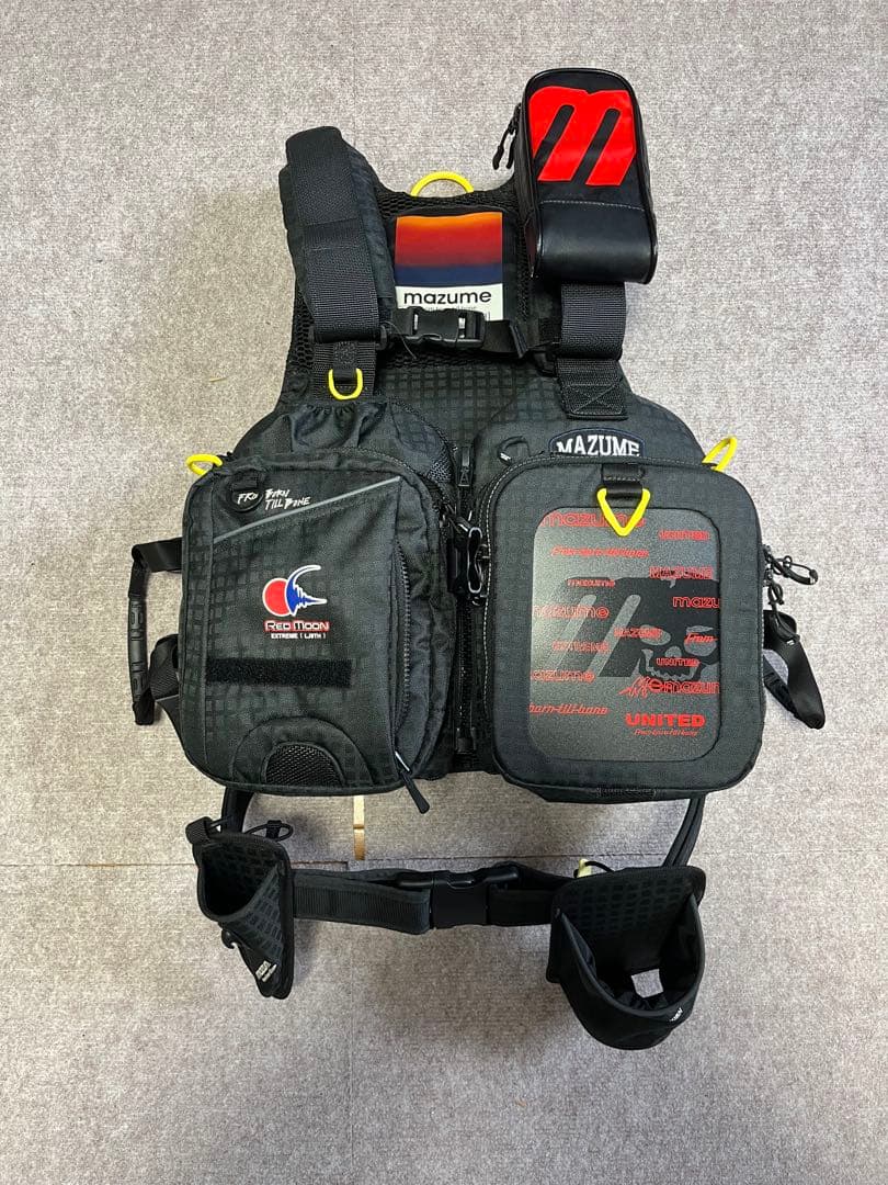 mazumeレッドムーンライフジャケットⅨブラック MZLJ-590