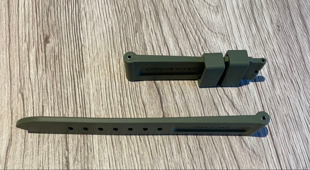 未使用PANERAI 純正ラバーベルト カーキ ルミノール44㎜ オリーブ