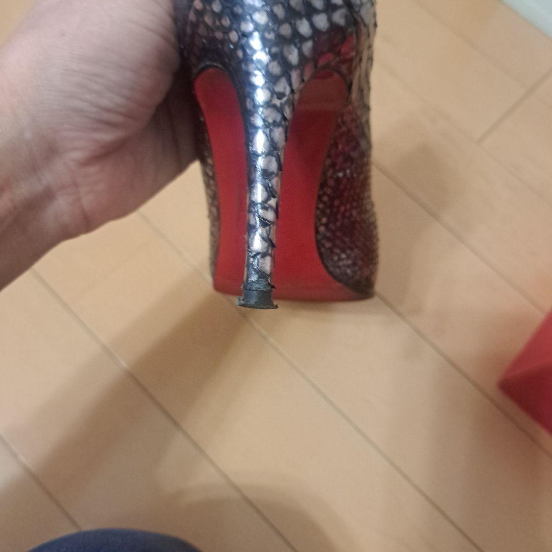 Christian Louboutin ハイヒール ダークグレー