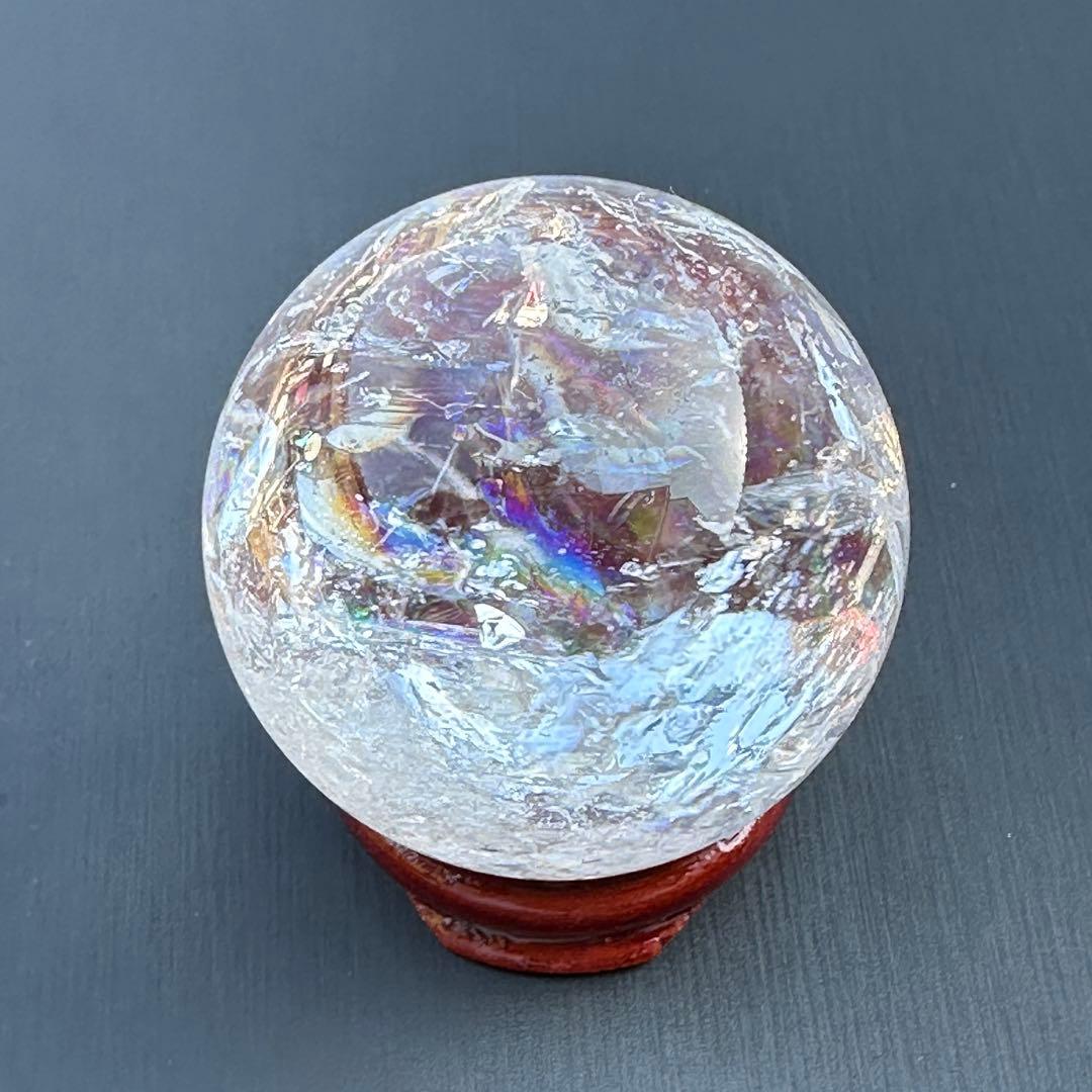 アイリスクォーツ 丸玉 スフィア G1042