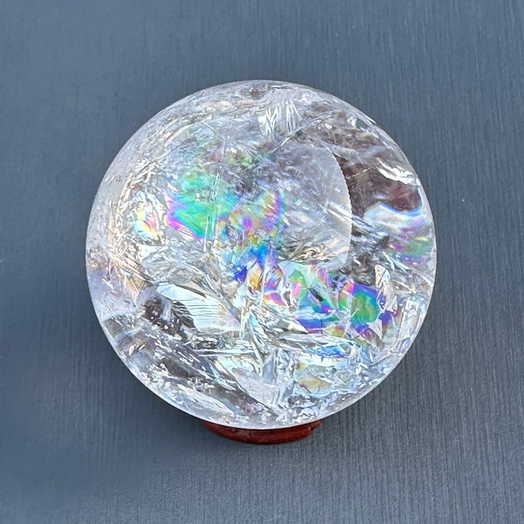 アイリスクォーツ 丸玉 スフィア G1042