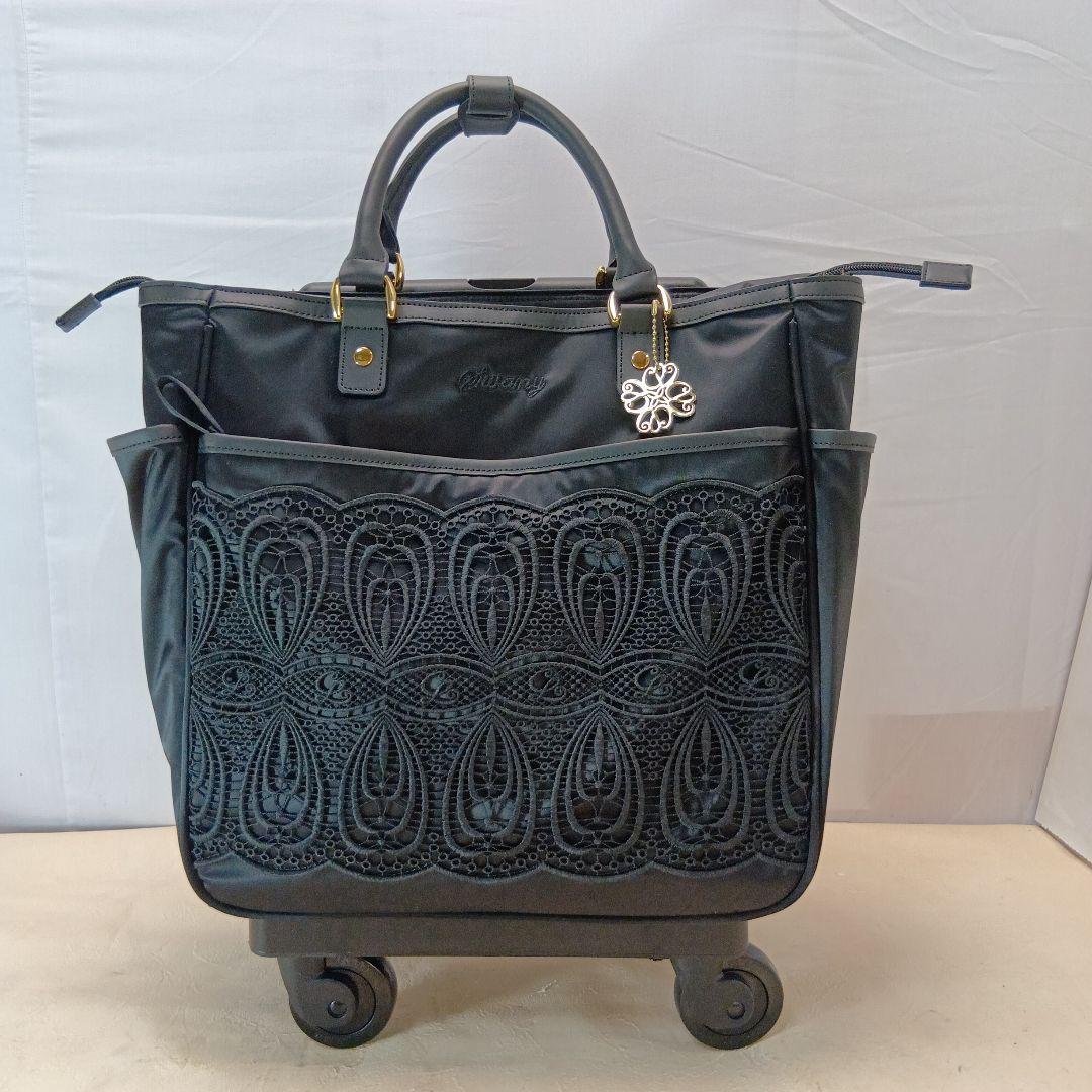 スワニーバッグ　キャリーバッグ D-595M18 近沢レース店コラボノワール