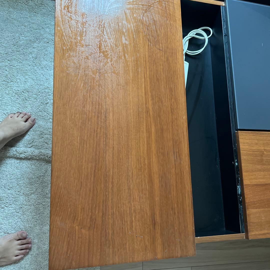 ボーコンセプトローテーブル ダークブラウン