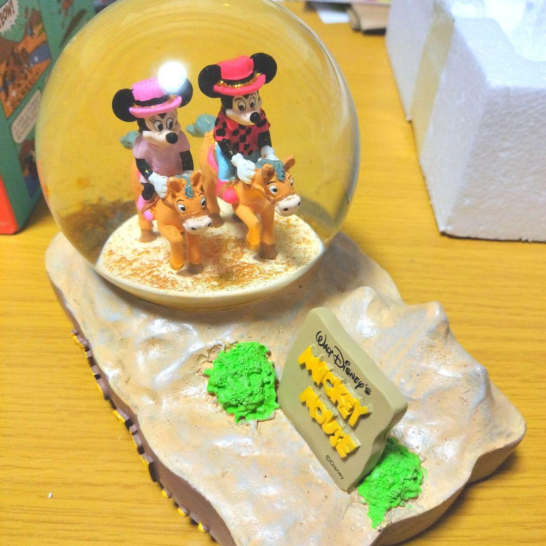 ニコアンド　ディズニー　ミッキー　ウォーターグローブ　スノードーム