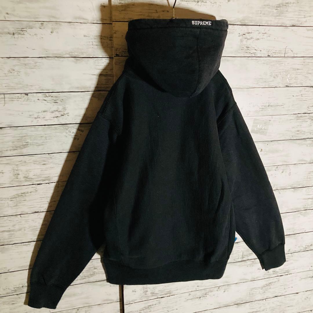 【カナダ製】シュプリーム⭐️Sロゴ刺繍　パーカー　正規品鑑定済　L相当　入手困難