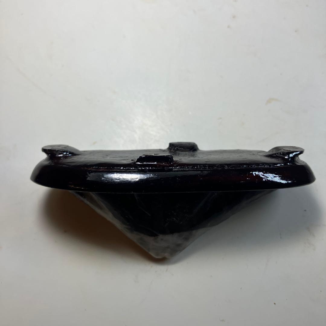 平*園様 富士山　山型水石 黒白のコントラスト