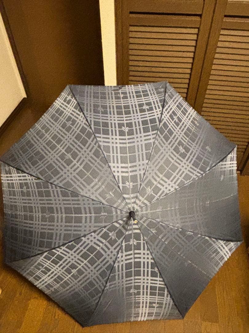 burberry バーバリー 長傘 グレー