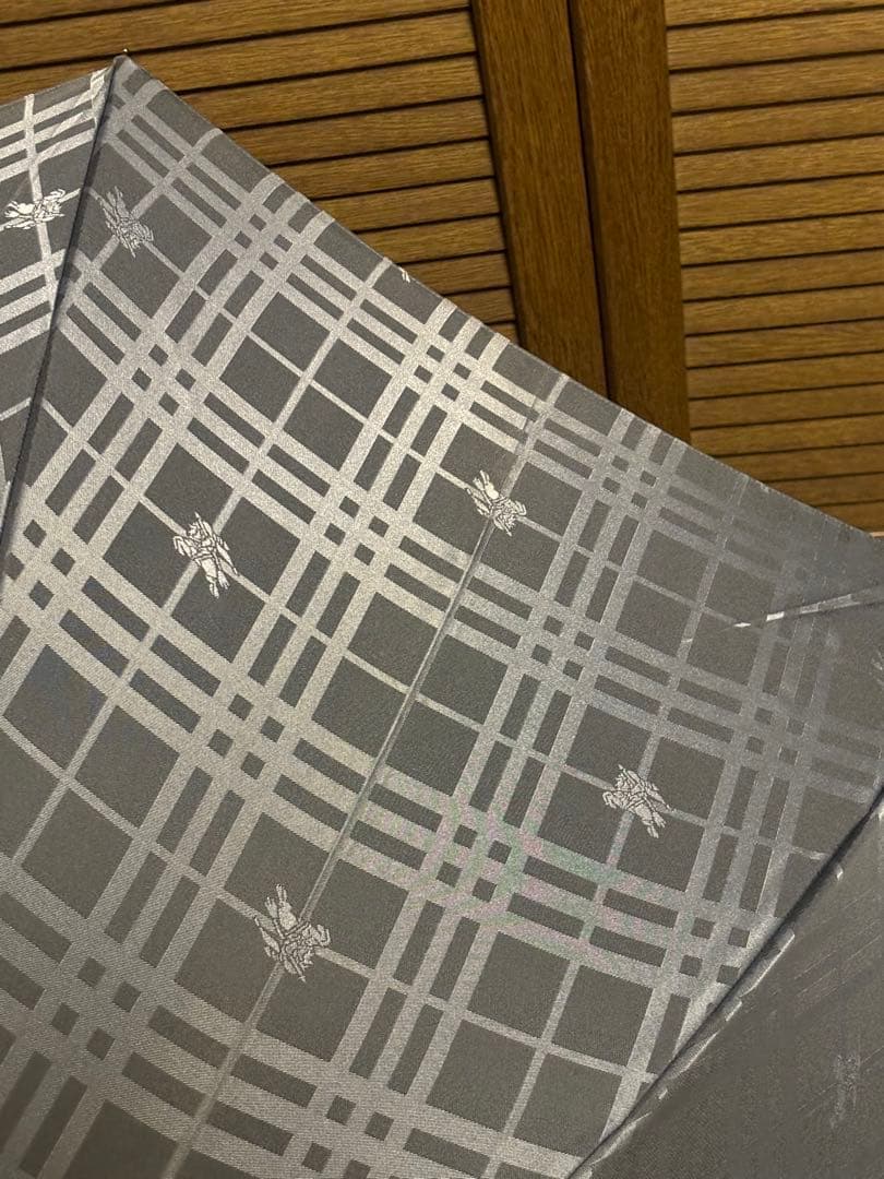 burberry バーバリー 長傘 グレー