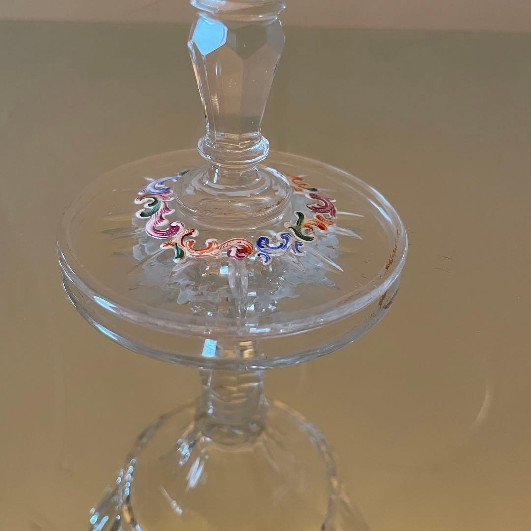 御売約　シャビーシック♡ ロブマイヤー　シャンパン　人物装飾　クープグラス2客