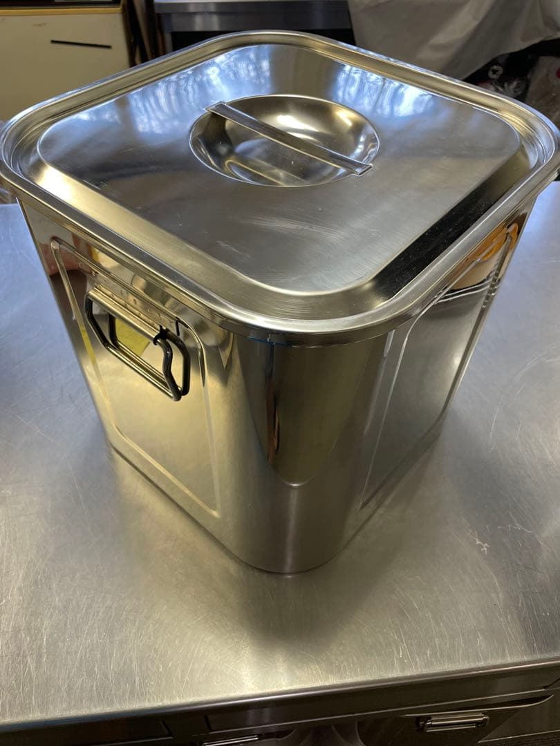 三宝産業　YUKIWA DEEP KITCHEN POT59リットル 蓋取手つき