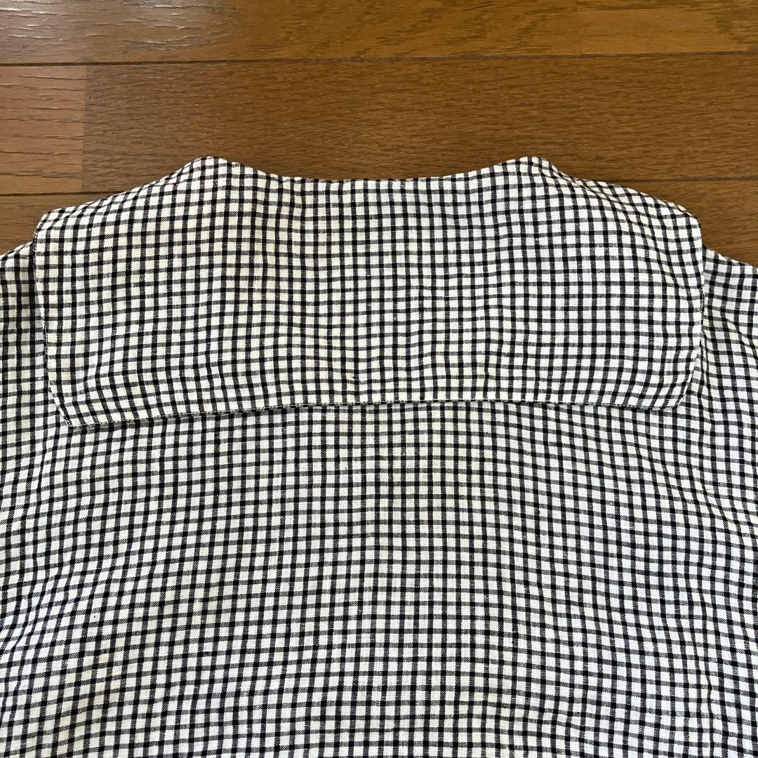 ORCIVAL / オーシバル セーラーカラー　ギンガム　シャツ　麻