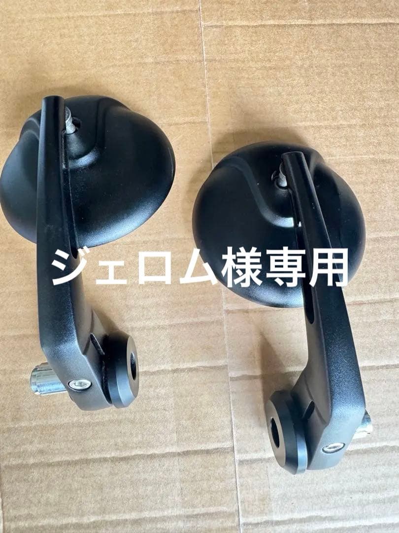 DUCATI スクランブラー ハンドルバー リアビューミラー