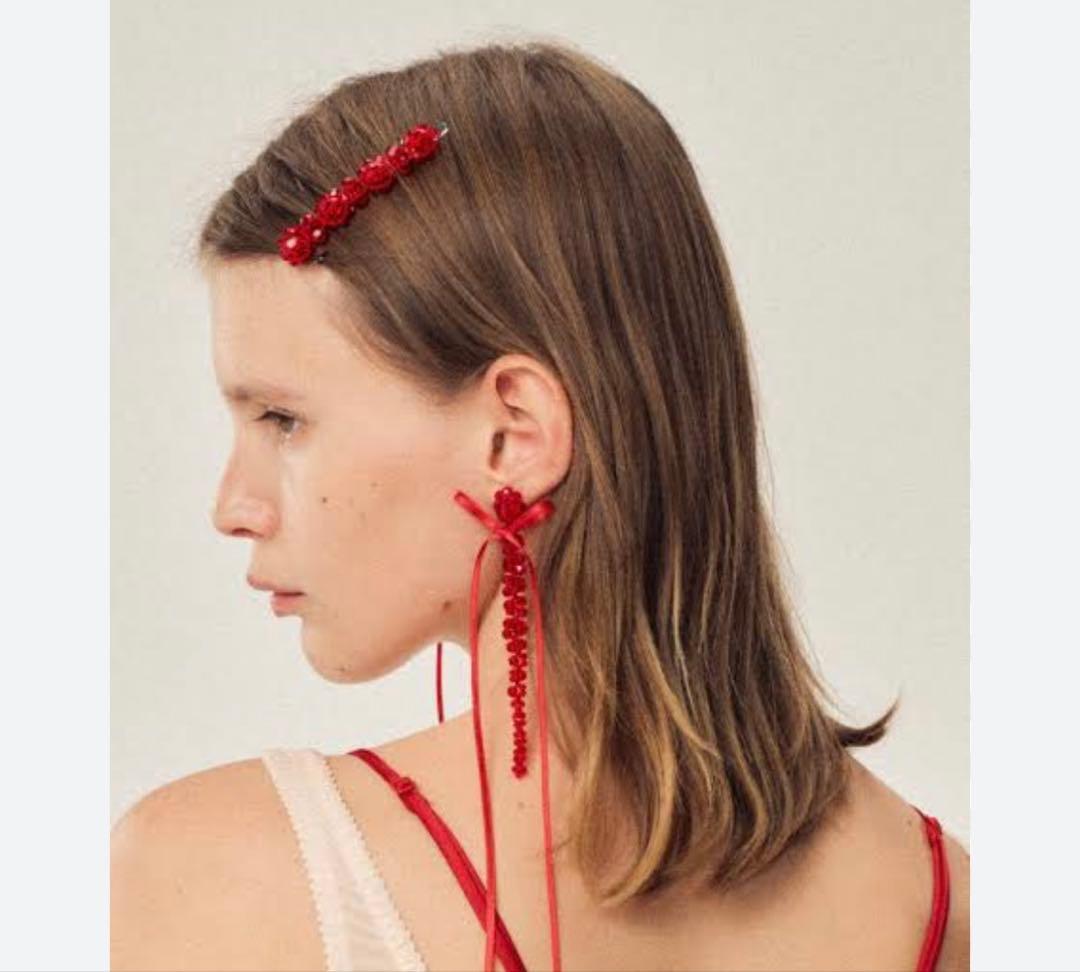 Simone Rocha ライトグリーン ヘアクリップ