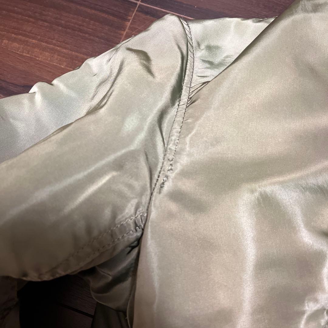 て*様 ALPHA MA-1 USA製 IDEAL ZIP