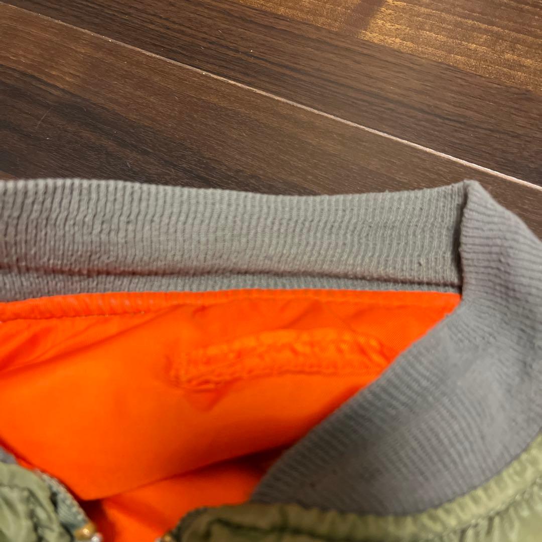 て*様 ALPHA MA-1 USA製 IDEAL ZIP