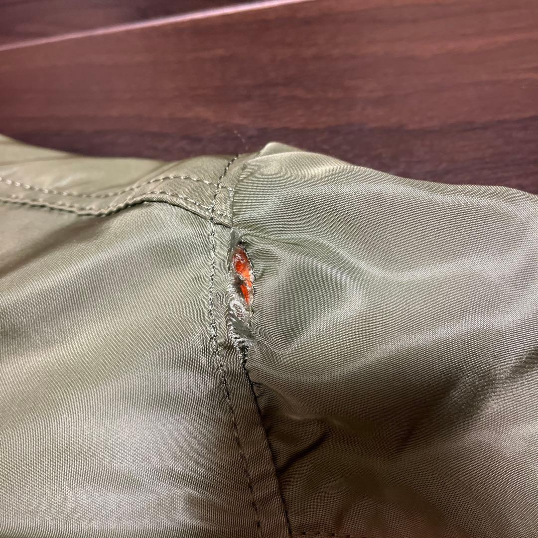 て*様 ALPHA MA-1 USA製 IDEAL ZIP