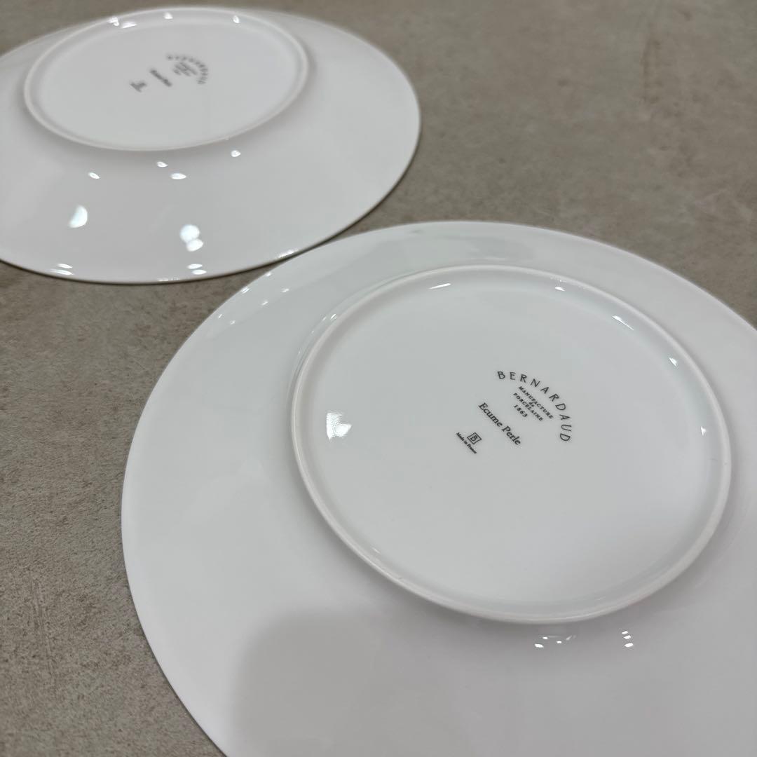 【未使用】エキュム パール デザートプレート 21 cm 2枚セット