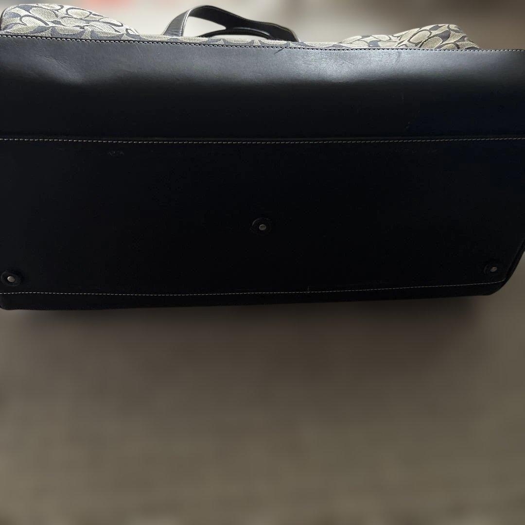 s*y様 コーチ　ボストンバック　ネイビー