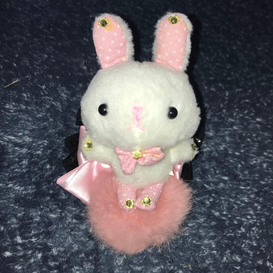 ラパフェ うさちゃす シュシュ ネックストラップ 姫ロリ