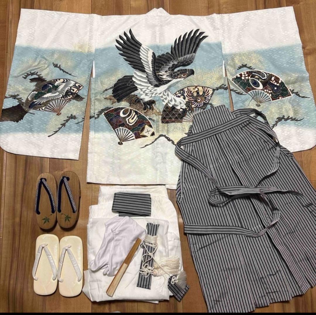 七五三　男の子　5歳　袴フルセット