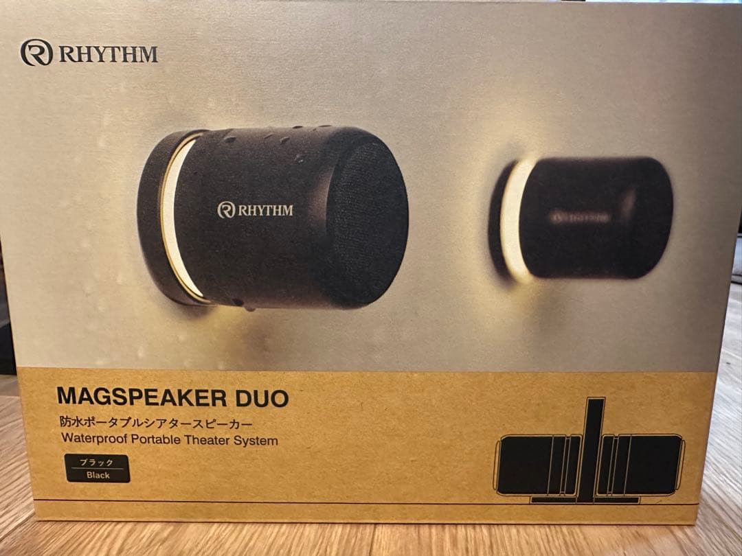 RHYTHM MAGSPEAKER DUO ブラック