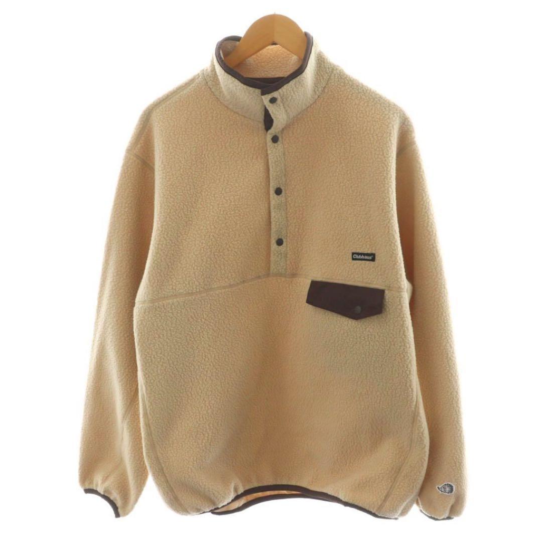 clubhaus クラブハウス　フリースジャケット