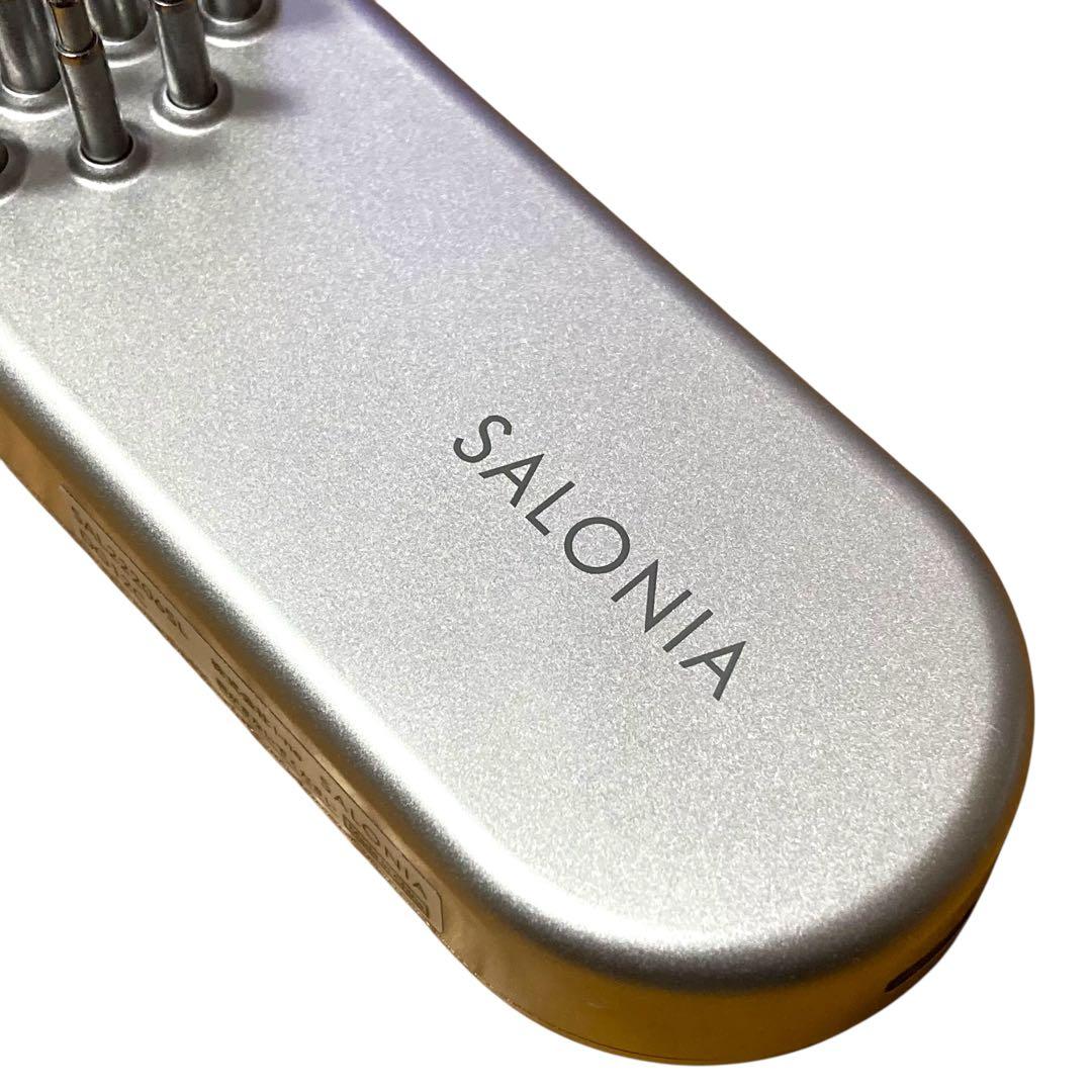 ✨ほぼ新品✨ SALONIA EMS リフトブラシ 美顔器 頭皮ケア サロニア