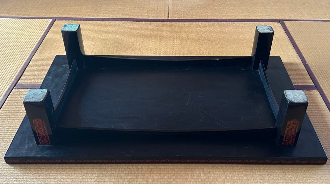 漆塗り　高級座卓　150cm. 90cm