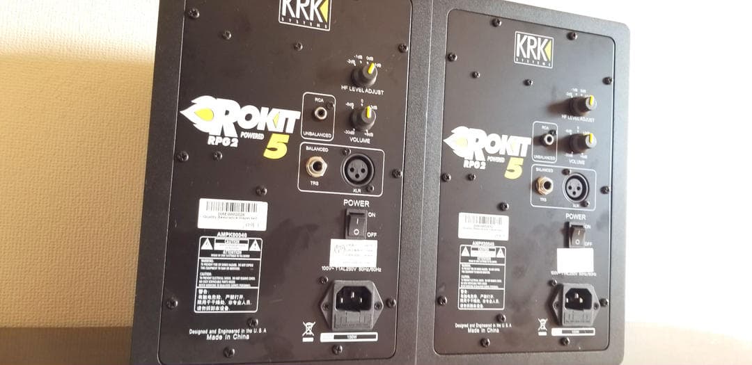 KRK ROKIT5 RPG2 ペア ジャンク品