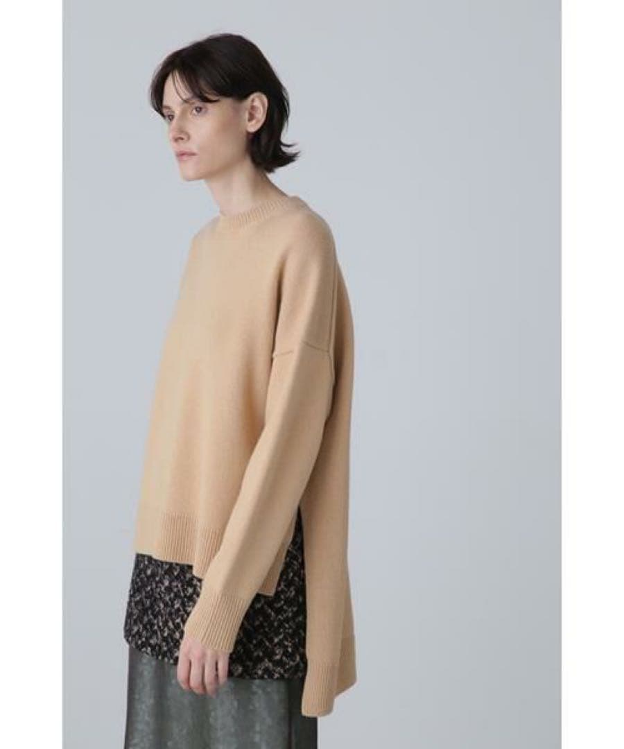 ADORE アドーア ウールカシミヤトップス ブラック ニット