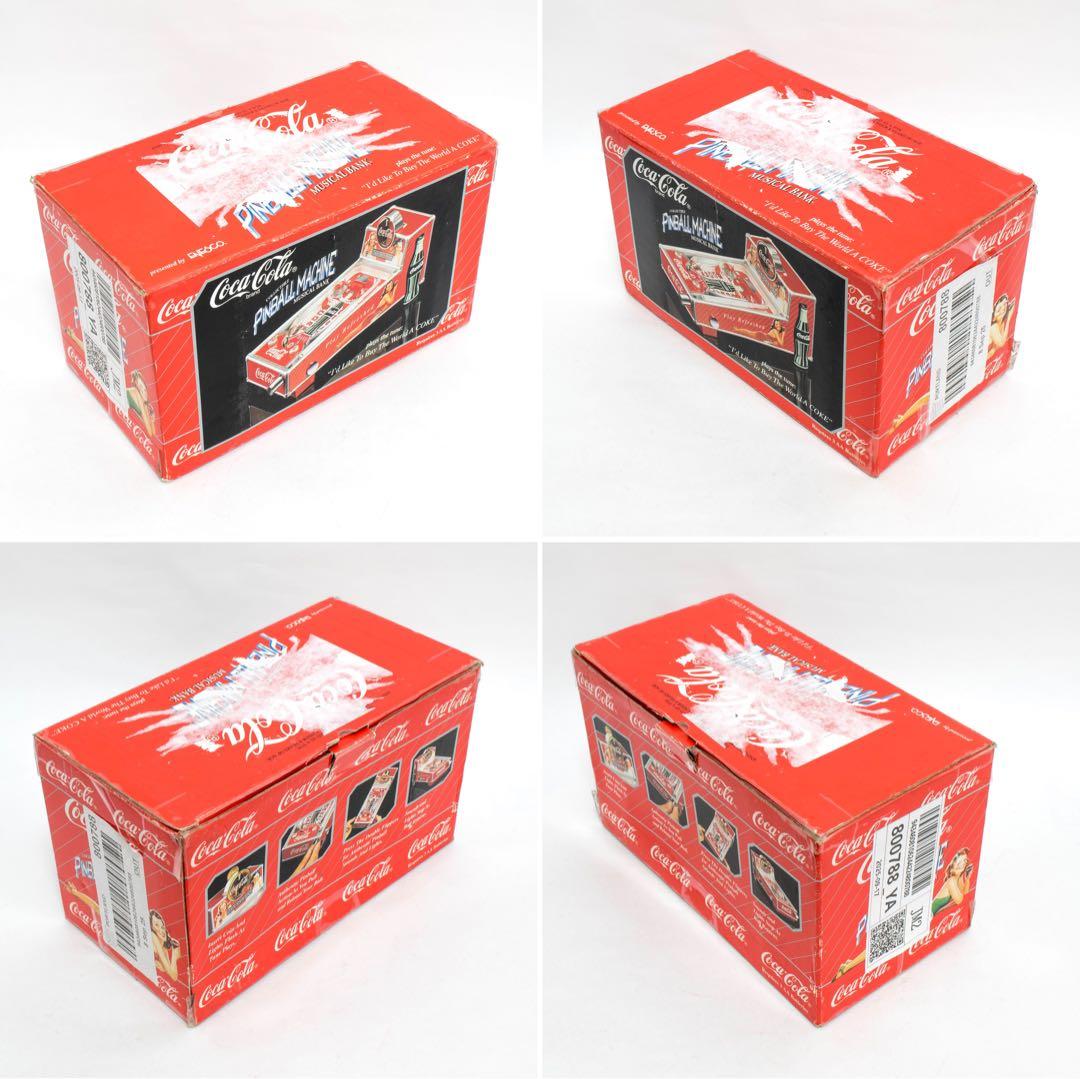 [匿名配送]コカコーラ ピンボール バンク 貯金箱 ミュージック