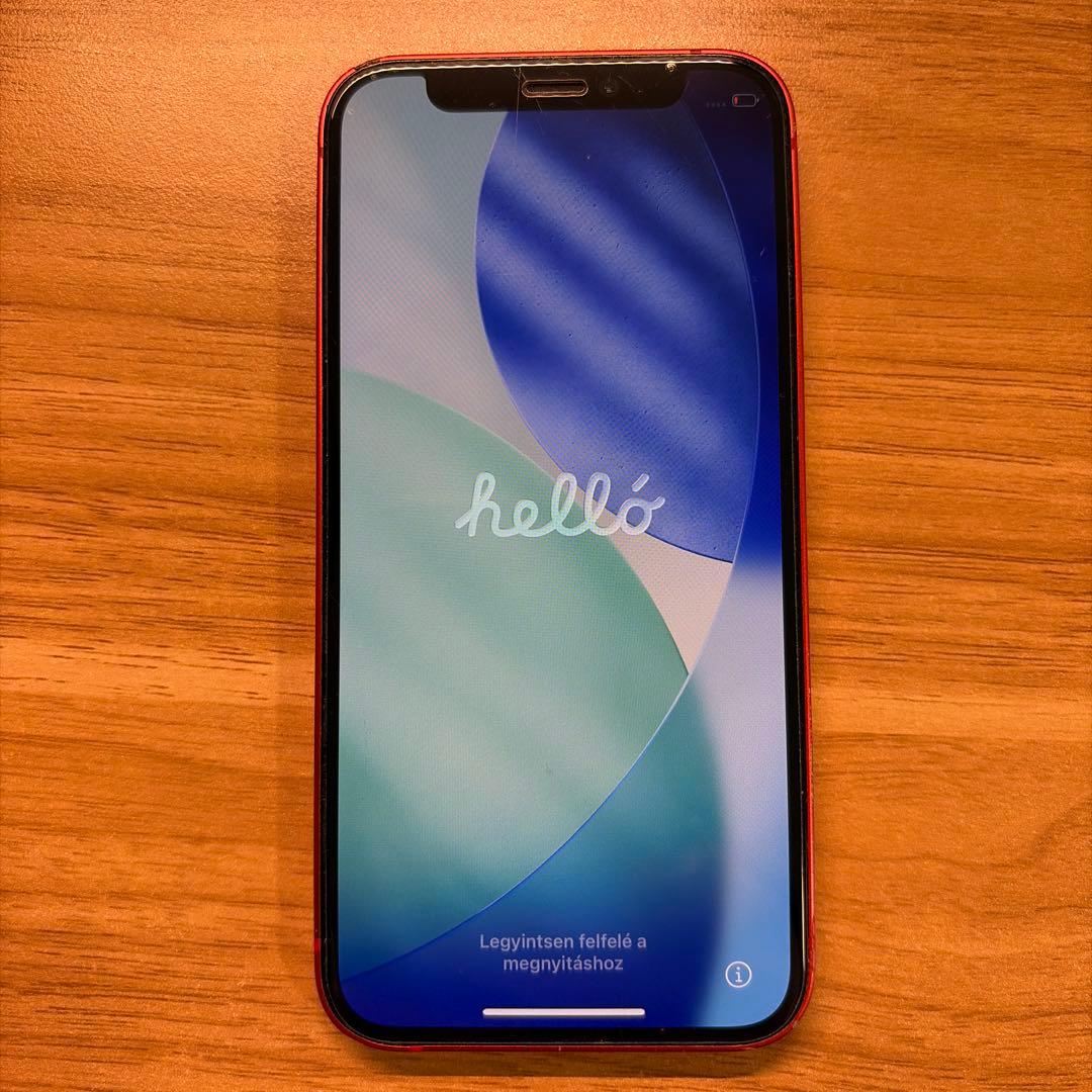 スマートフォン本体 Apple iPhone 12 mini (PRODUCT RED) 128GB