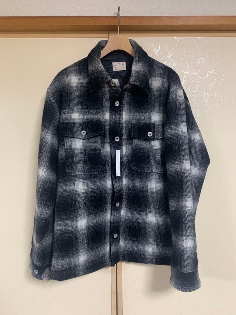 PABLO VINCI チェック柄 シャツジャケット M