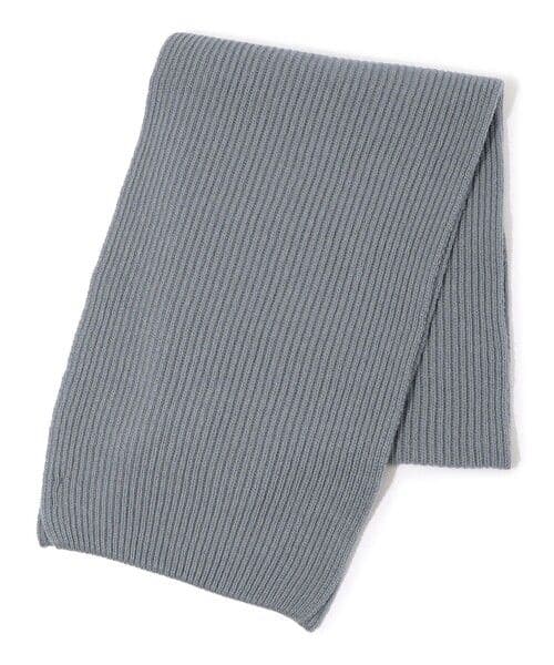 Johnstons of Elgin カシミヤ ニットマフラー　ジョンストンズ