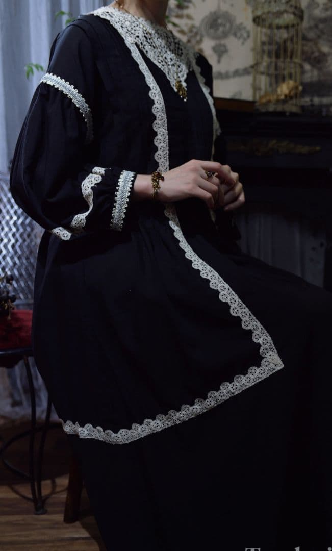 seraphim　吟遊詩人のワンピース　黒