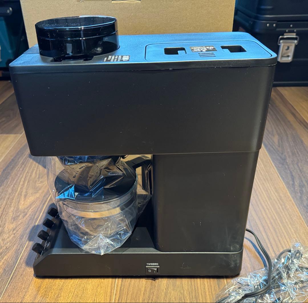 新品同様ツインバード　TWINBIRD　コーヒーメーカー CM-D457B