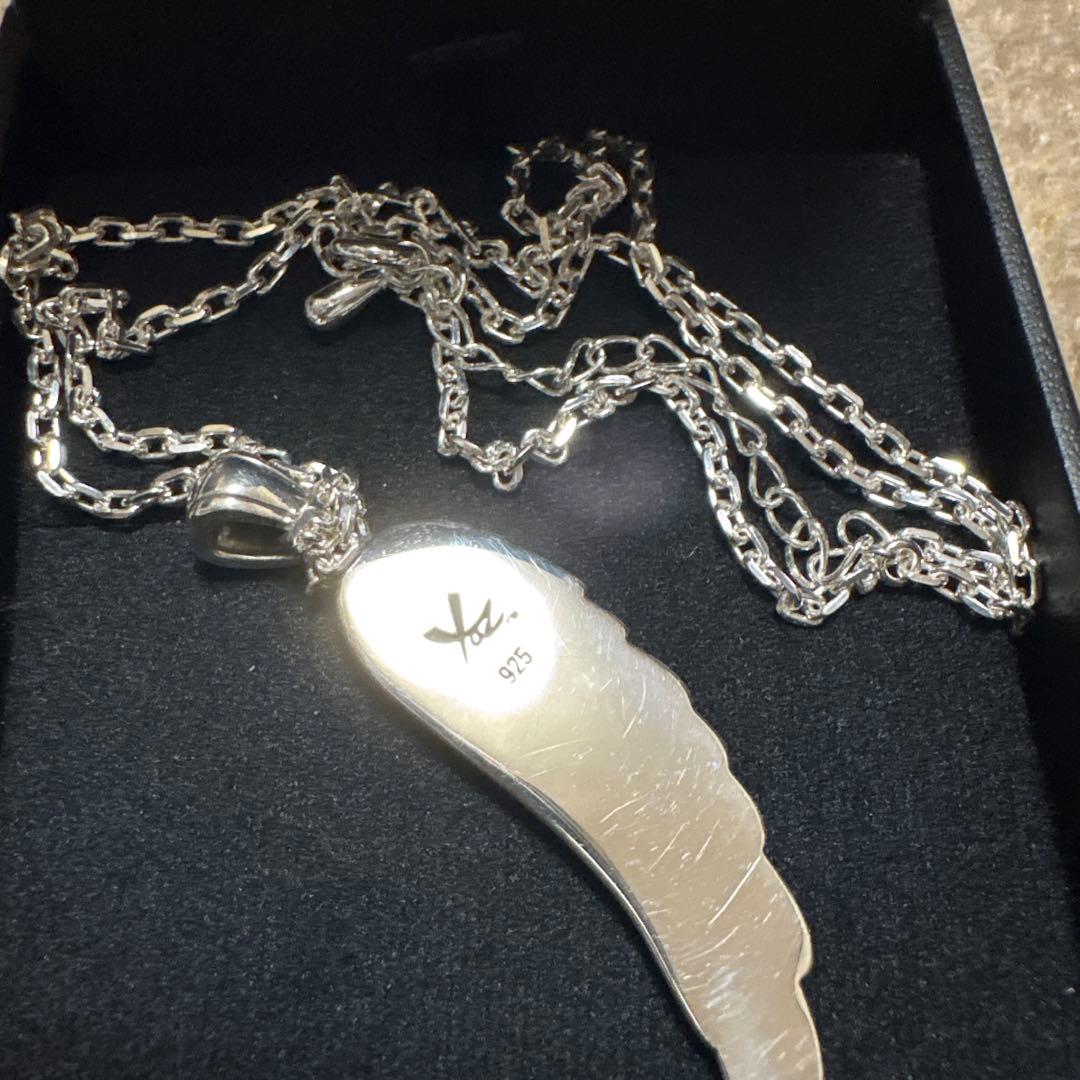 矢沢永吉翼デザイン シルバーネックレス