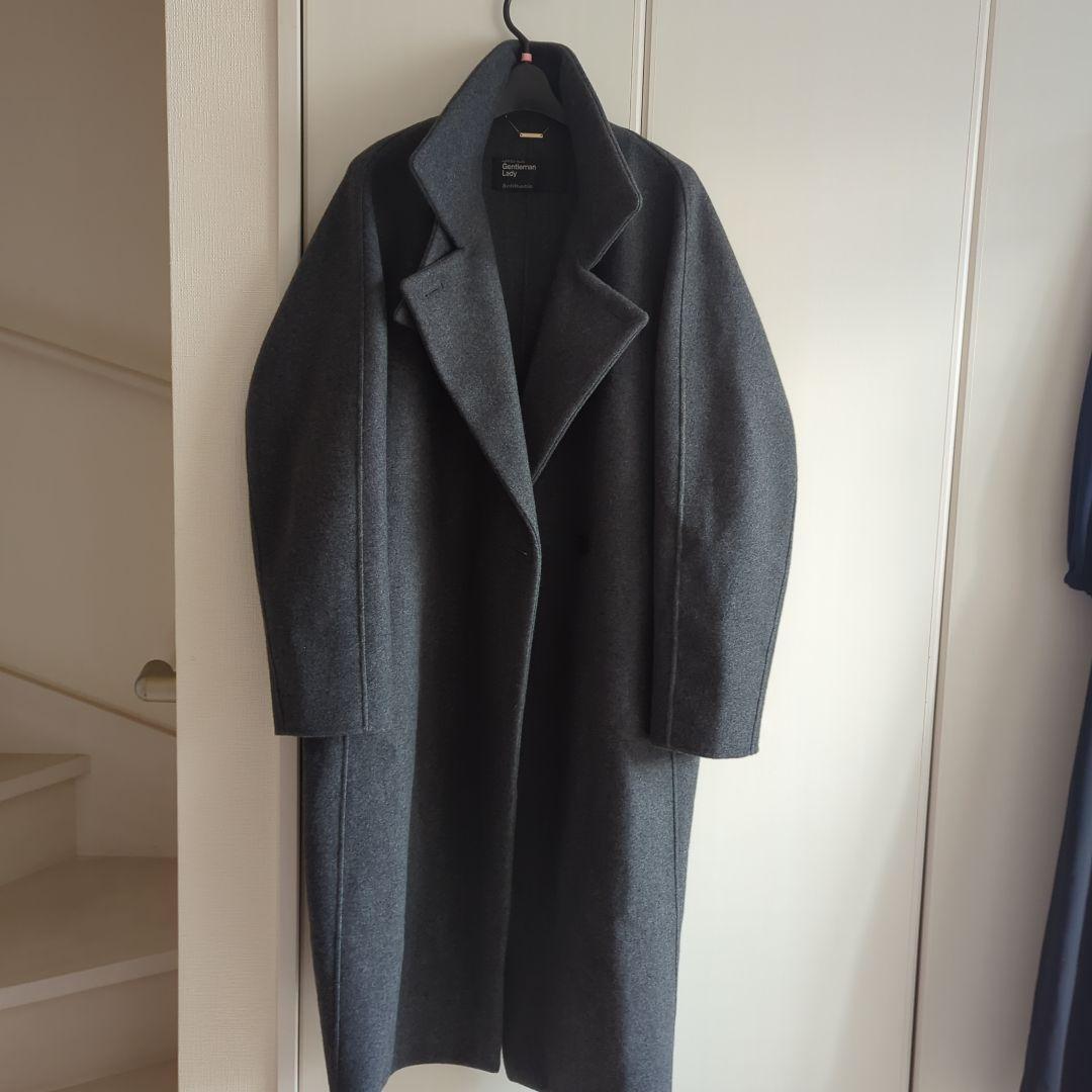 大特価‼　スーペリアランロングコート　チャコールグレー