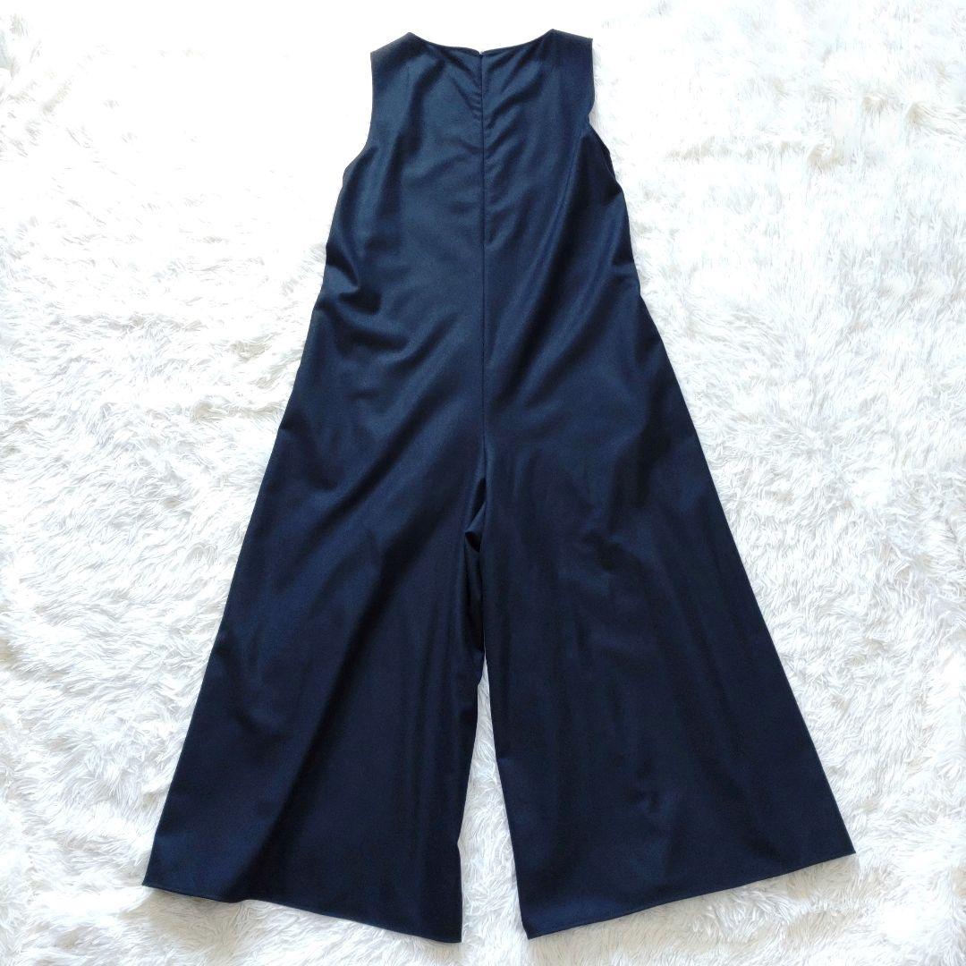 GALERIE VIE ウールフランネル オールインワン ブラック 2022AW