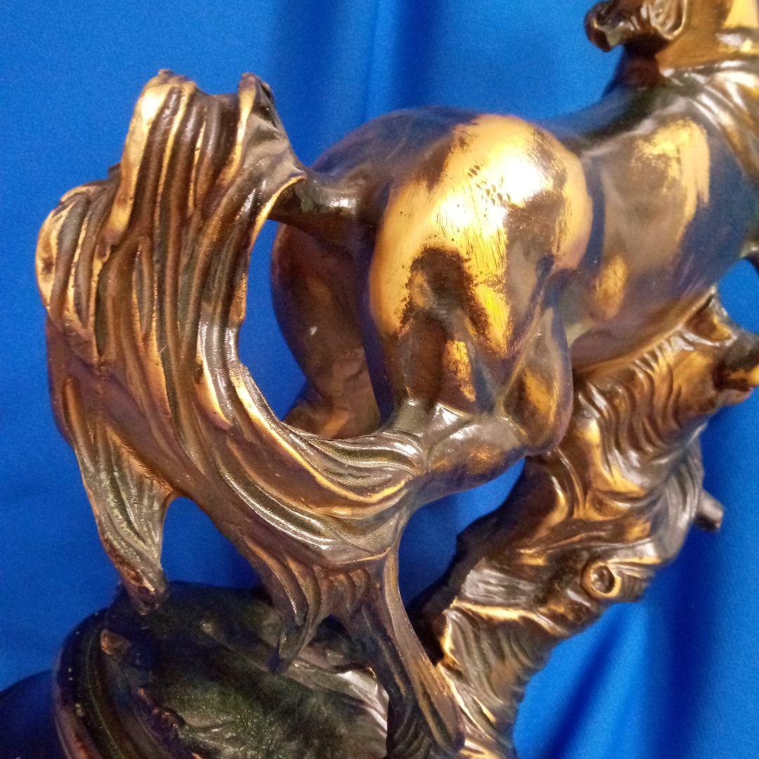 馬の置物　ブロンズ像　銅製　イタリア製　重量5.1kg