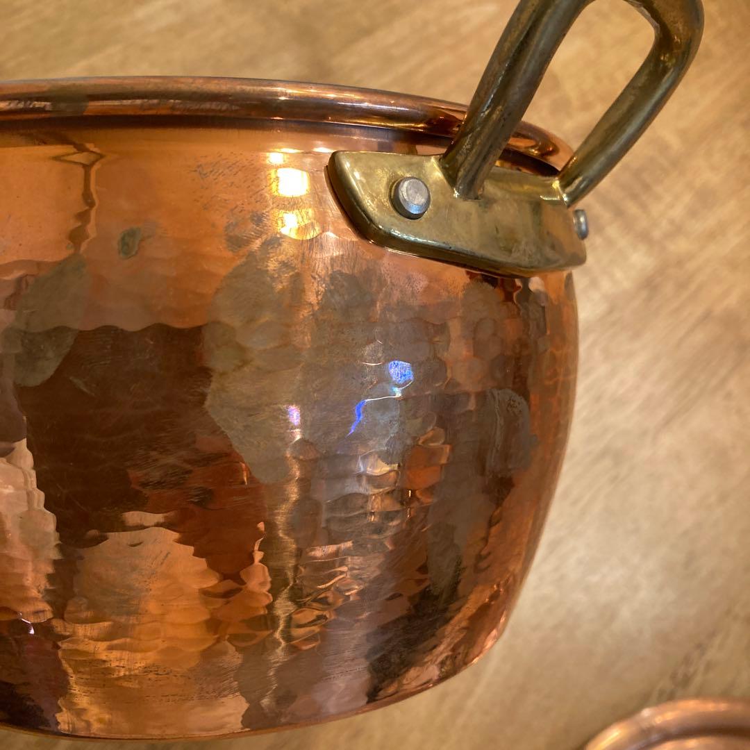 貴重品　ruffoni ルフォーニ　銅鍋　　イタリア製　どんぐりノブ