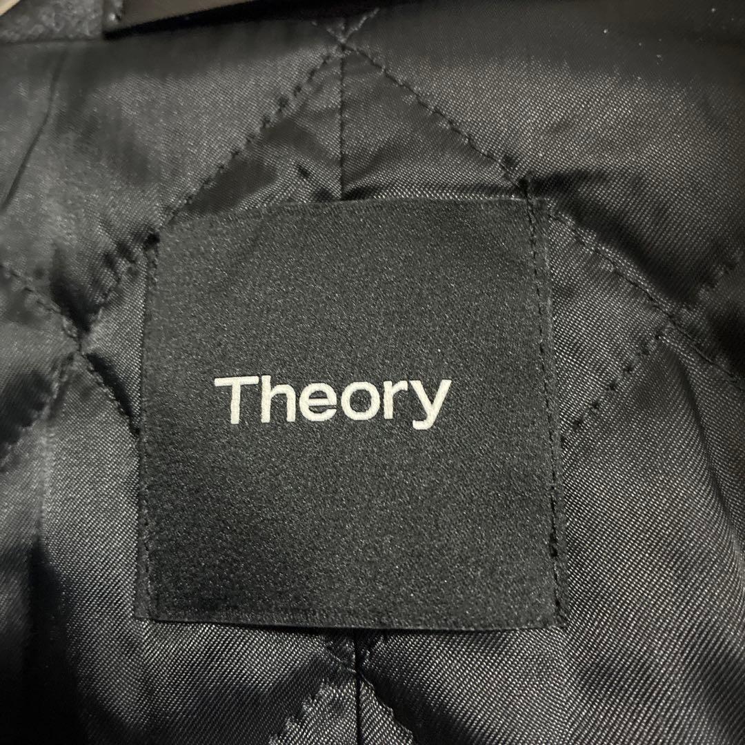 Theory ／DIN DOUBLE FLANNEL ステンカラーコート