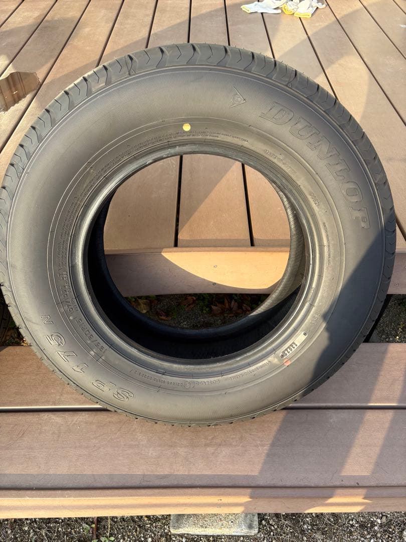 cogページ　1月31日まで取置きDUNLOP15インチタイヤ 4本セット