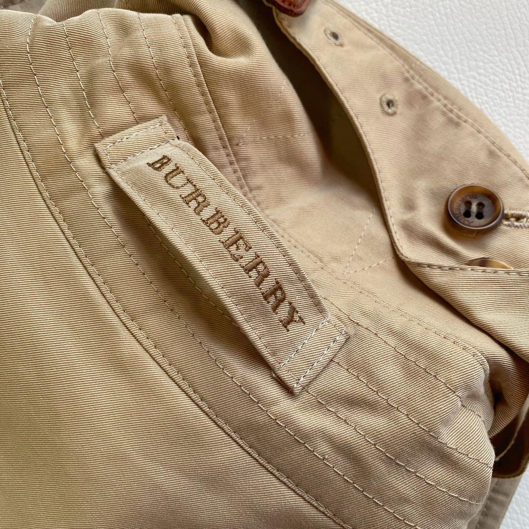 美品 バーバリーロンドン トレンチコート ライナー ハニー ノバチェック