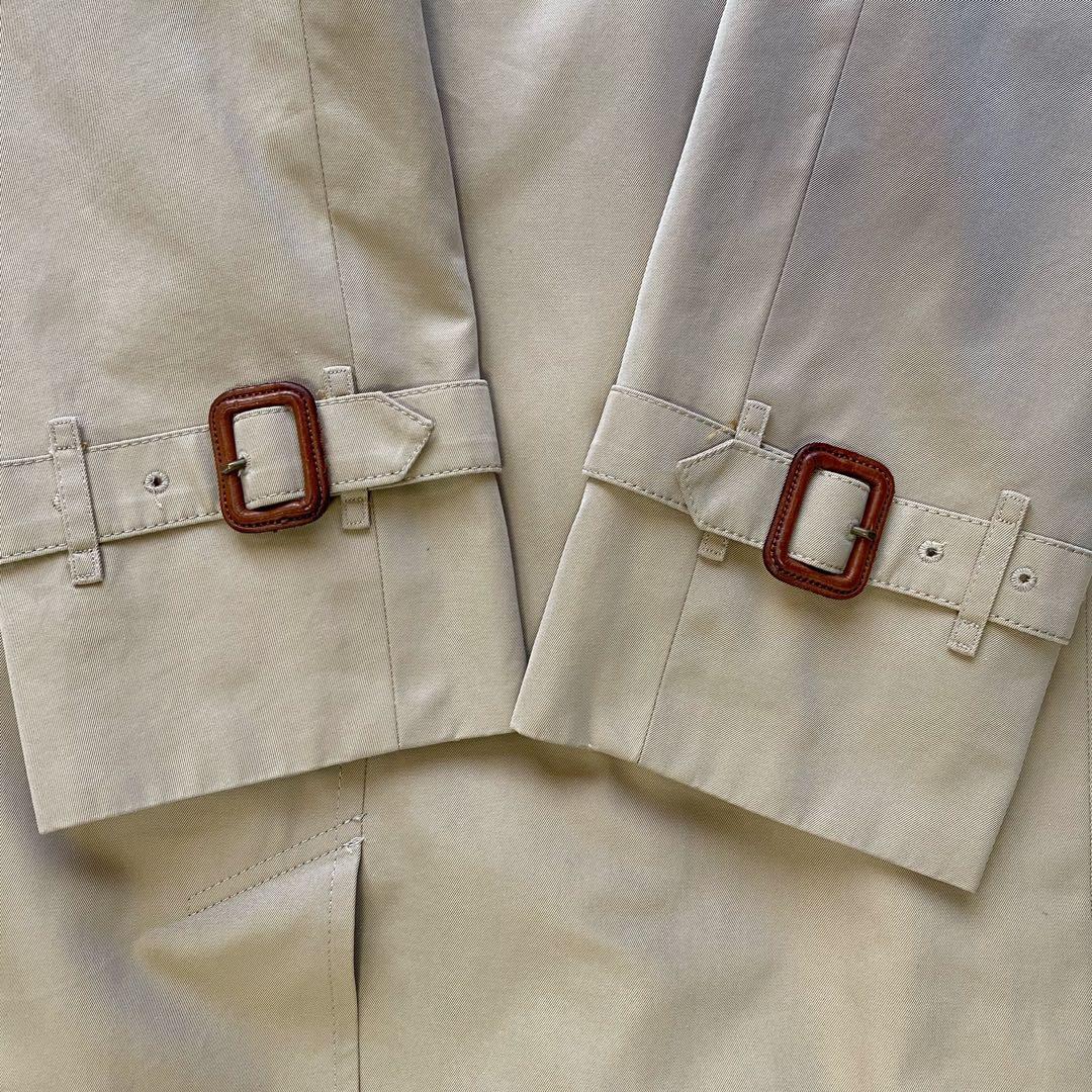 美品 バーバリーロンドン トレンチコート ライナー ハニー ノバチェック